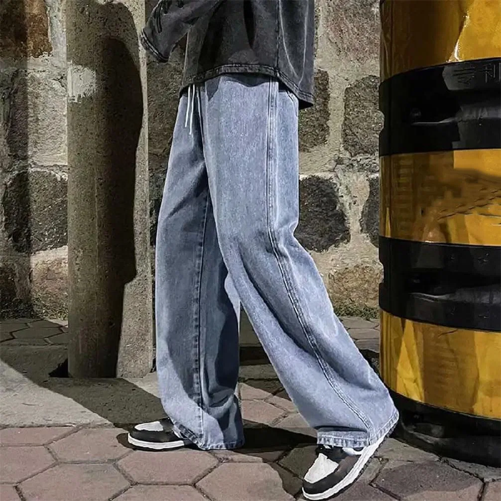 Джинсы прямые широкие 1002 — фото 3
