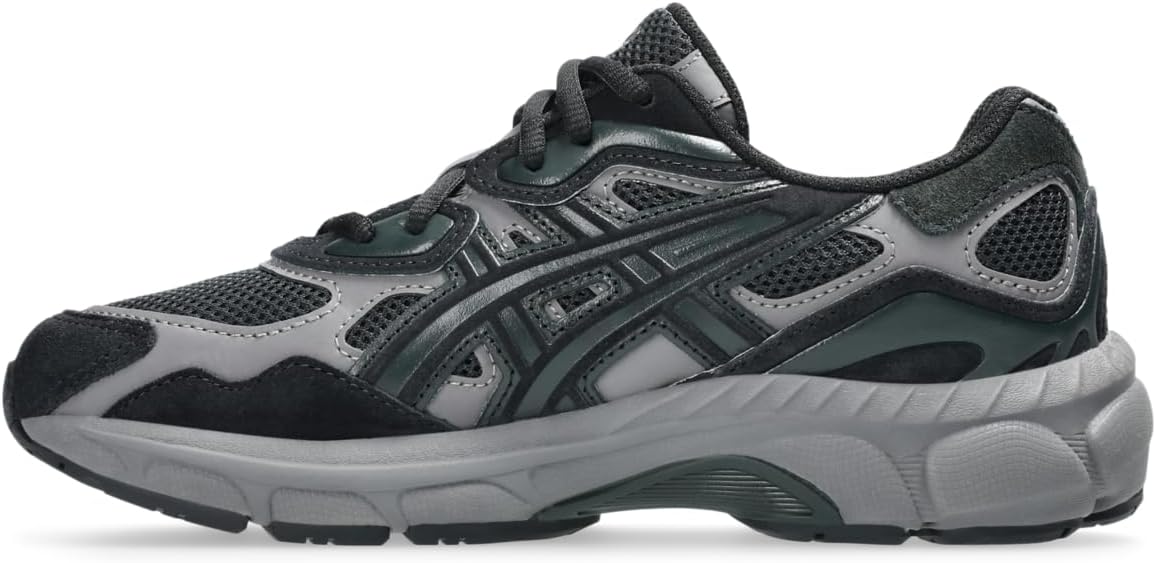 Детские кроссовки ASICS Gel-NYC Grade School (унисекс), черный/серый — фото 4