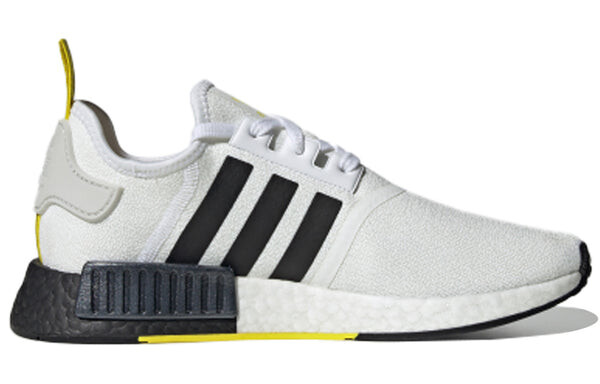 Кроссовки nmd_r1 stlt primeknit Adidas, белый — фото 2