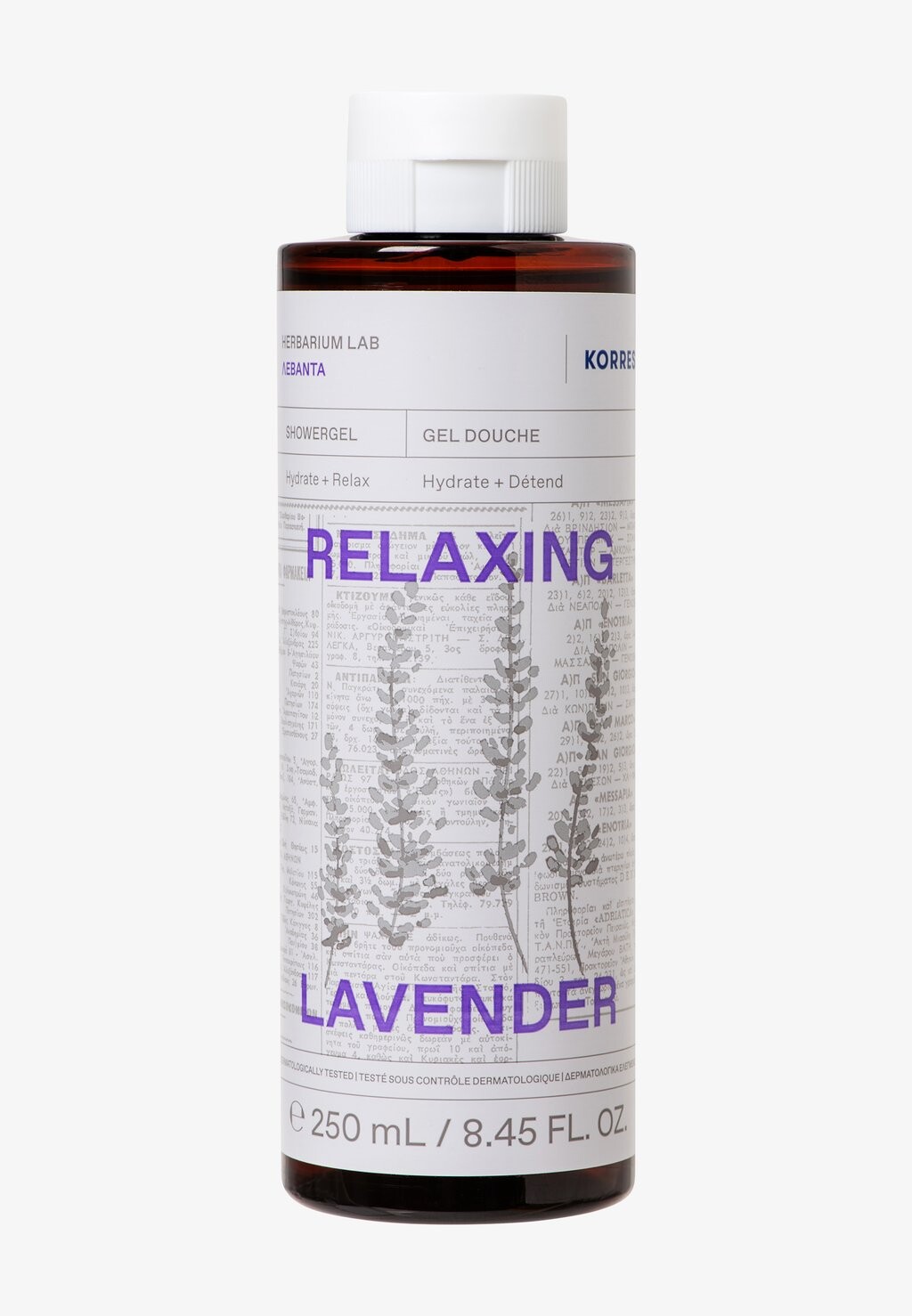 

Гель для душа Relaxing Lavender Showergel KORRES