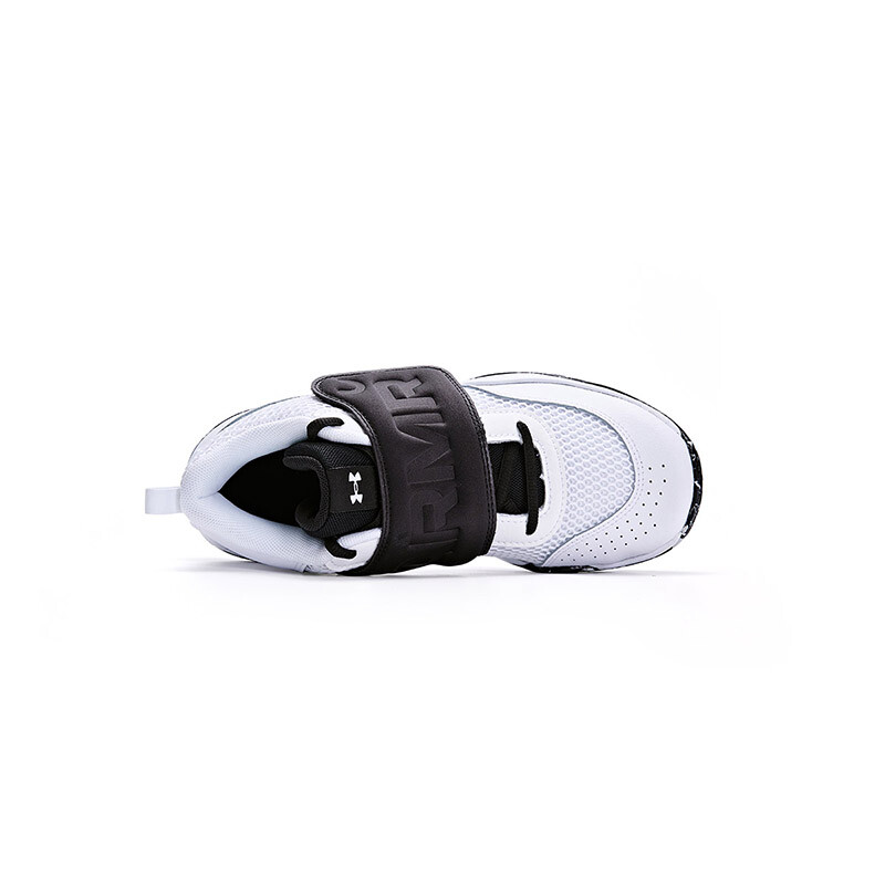 Детские баскетбольные кроссовки Kids Low-top Under Armour, белый — фото 3