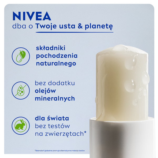 Питательная губная помада с spf15, 4,8 г Nivea Med repair — фото 3