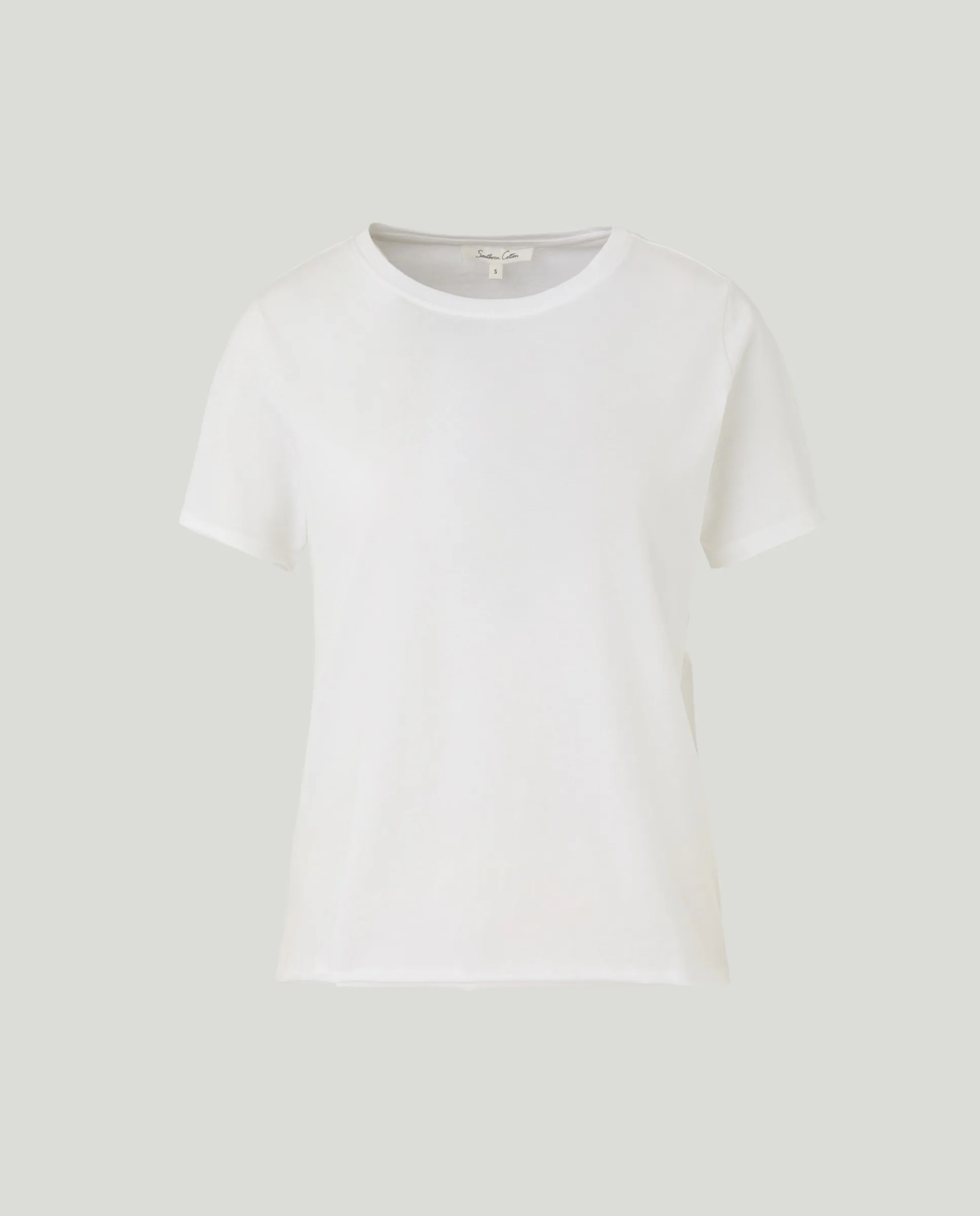 

Женская футболка с коротким рукавом базовая Southern Cotton, белый