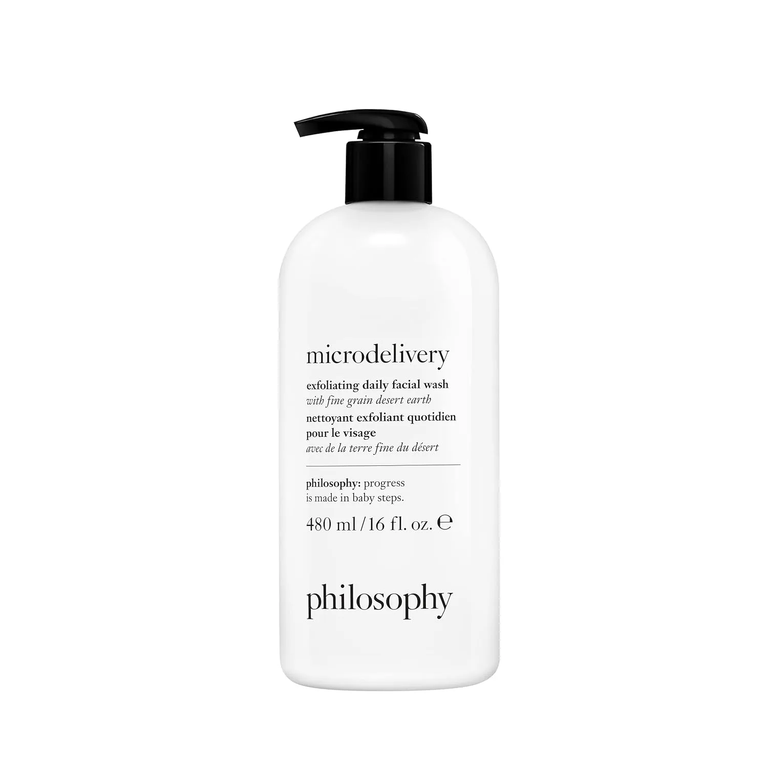 Крем для лица Philosophy — Microdelivery exfoliating daily facial wash с мелкозернистой пустынной землей и мягкими