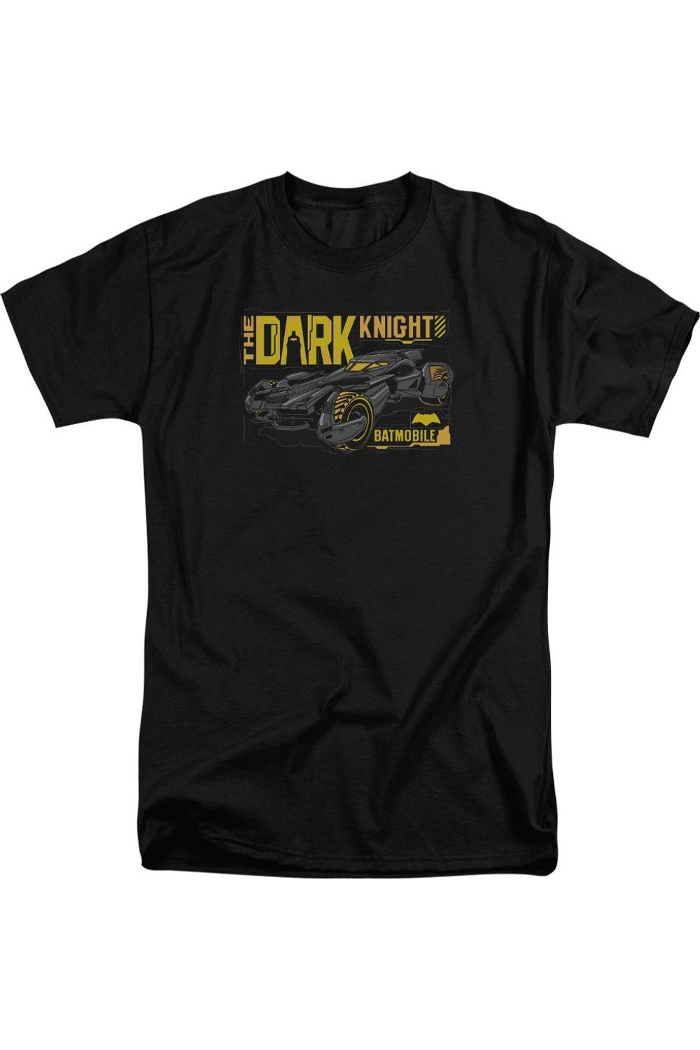 

Футболка с коротким рукавом для взрослых Batman V Superman Mobile Dark Knight Gildan, черный