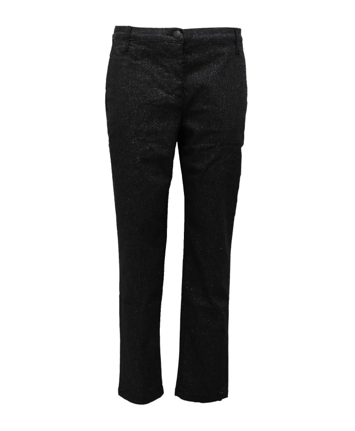 

Серебряные брюки модели Marina, производство Италия. Jacob Cohã«N, черный