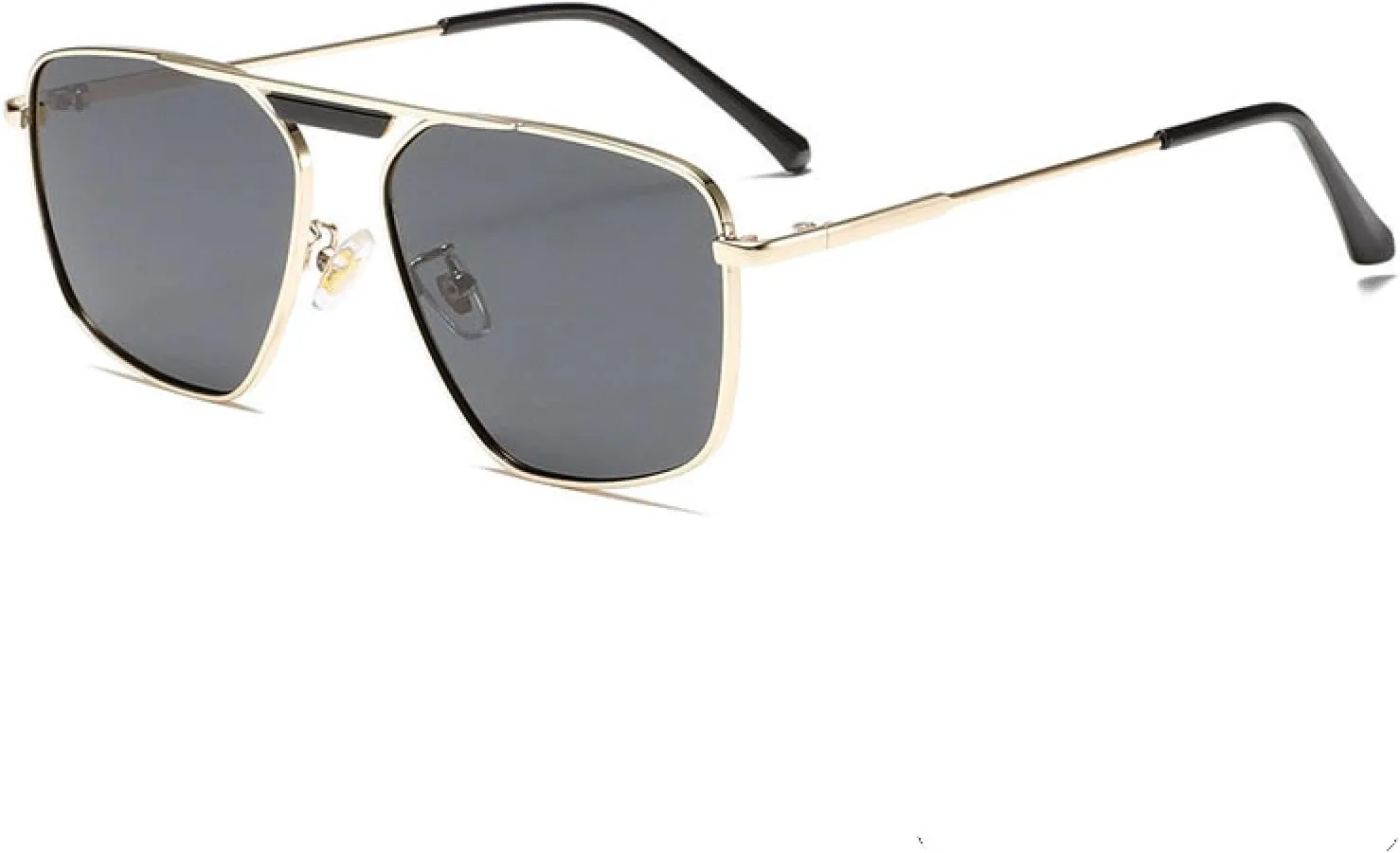 

Роскошные металлические солнцезащитные очки для женщин и мужчин в стиле ретро, ​​стимпанк, классические розовые, с защитой от УФ-излучения UV400 TKKTLLT, C2-polarized