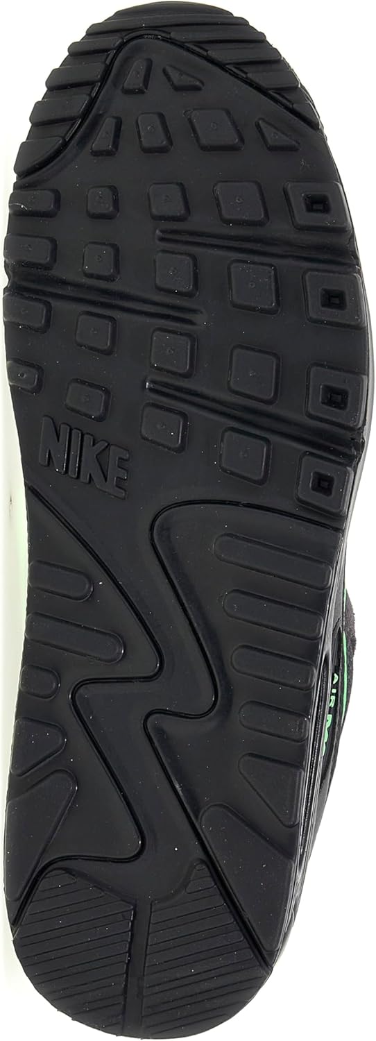 Мужские кроссовки Nike Air Max 90, черный/зеленый — фото 4