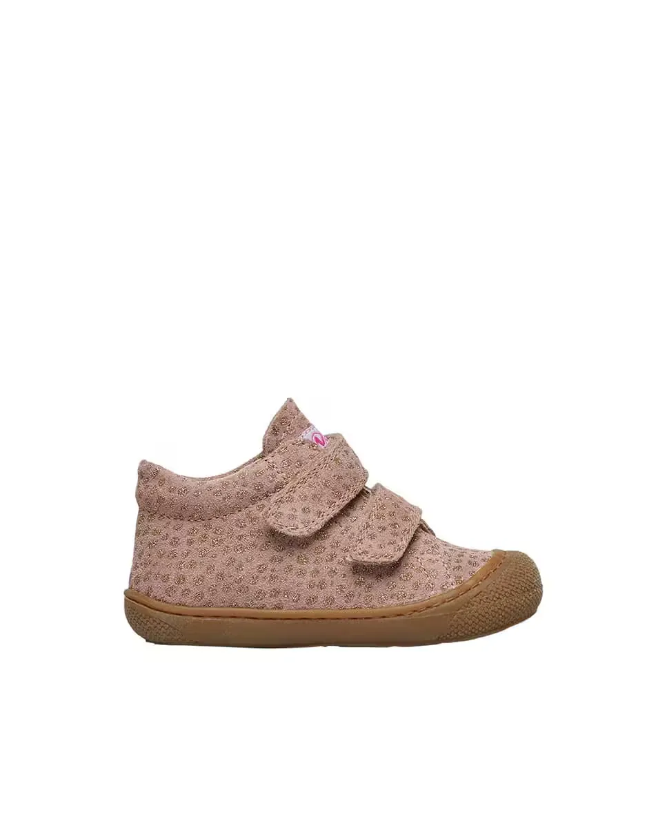 

Замшевые кроссовки Girl's First Steps с принтом пони Naturino, розовый