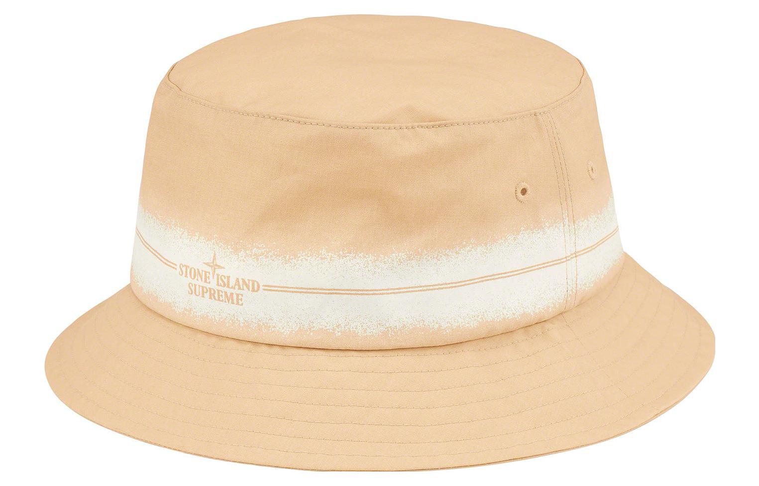 

Supreme Стираная полоска Stone Island, Camel
