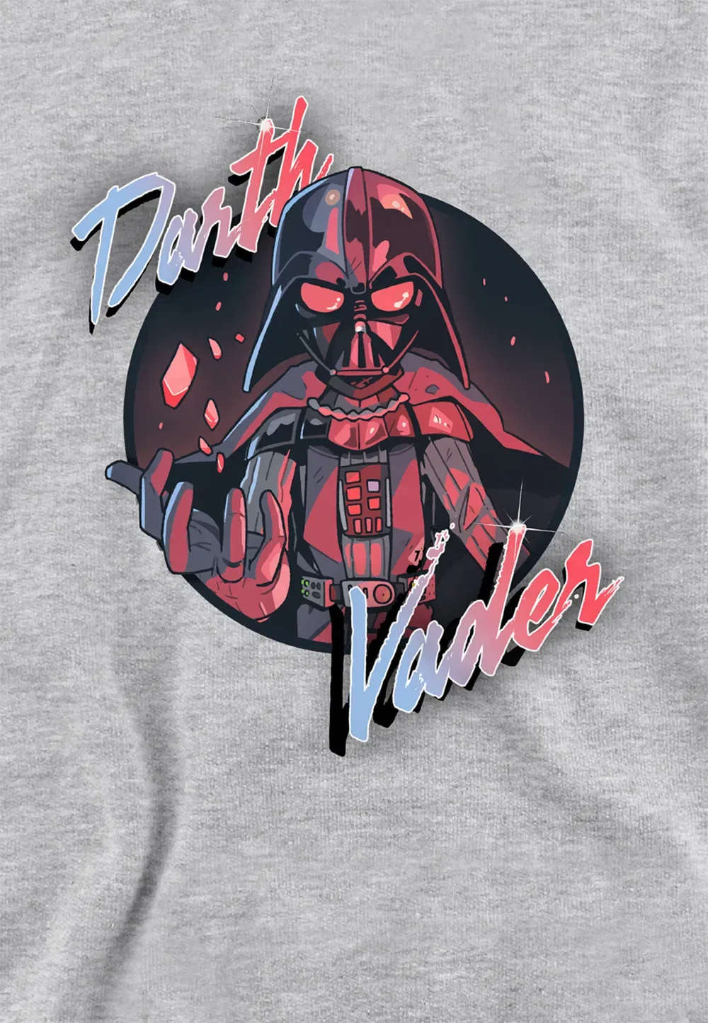 Детский худи Star Wars Vader Wave Disney, серый — фото 2