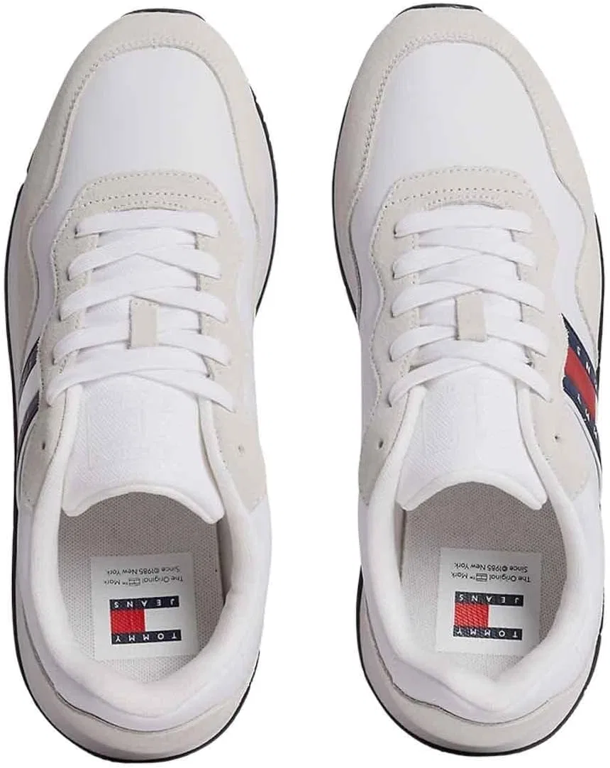 Мужские кроссовки Tommy Jeans Runner Tommy Hilfiger, White — фото 3