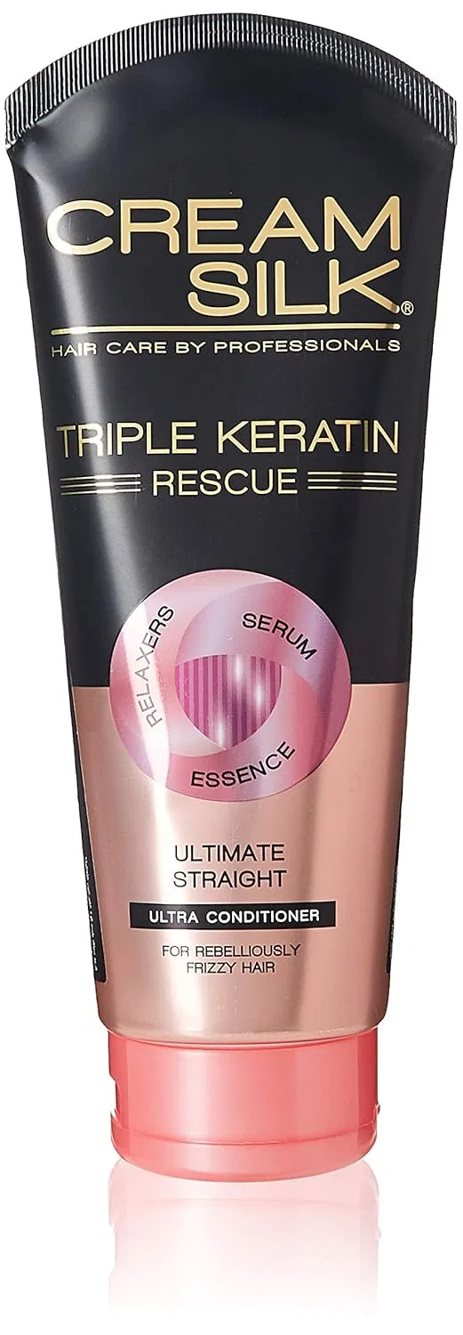 Кондиционер Triple Keratin Rescue Ultimate Straight от CREAMSILK, 340 мл Cream Silk
