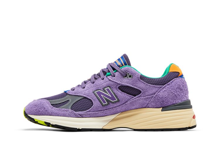 Кроссовки Salehe Bembury x 991v2 Made in England 'Colors Be The Palette', фиолетовый — фото 3