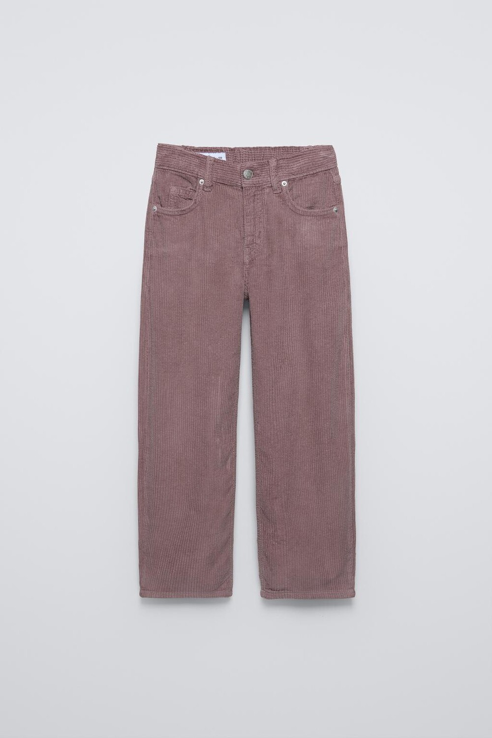 

Брюки из вельвета balloon ZARA, розовый