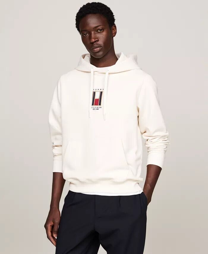 

Мужская толстовка с логотипом и флагом Tommy Hilfiger, желтый