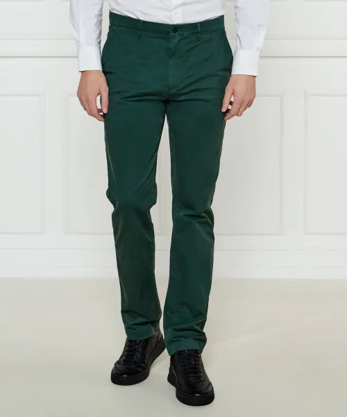 

Брюки чинос Denton Regular fit Tommy Hilfiger, зеленый
