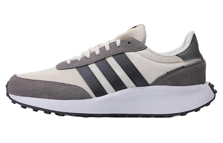 

Adidas Низкие повседневные кроссовки с мягкой подошвой и противоскользящим эффектом, мужские, белые, серые