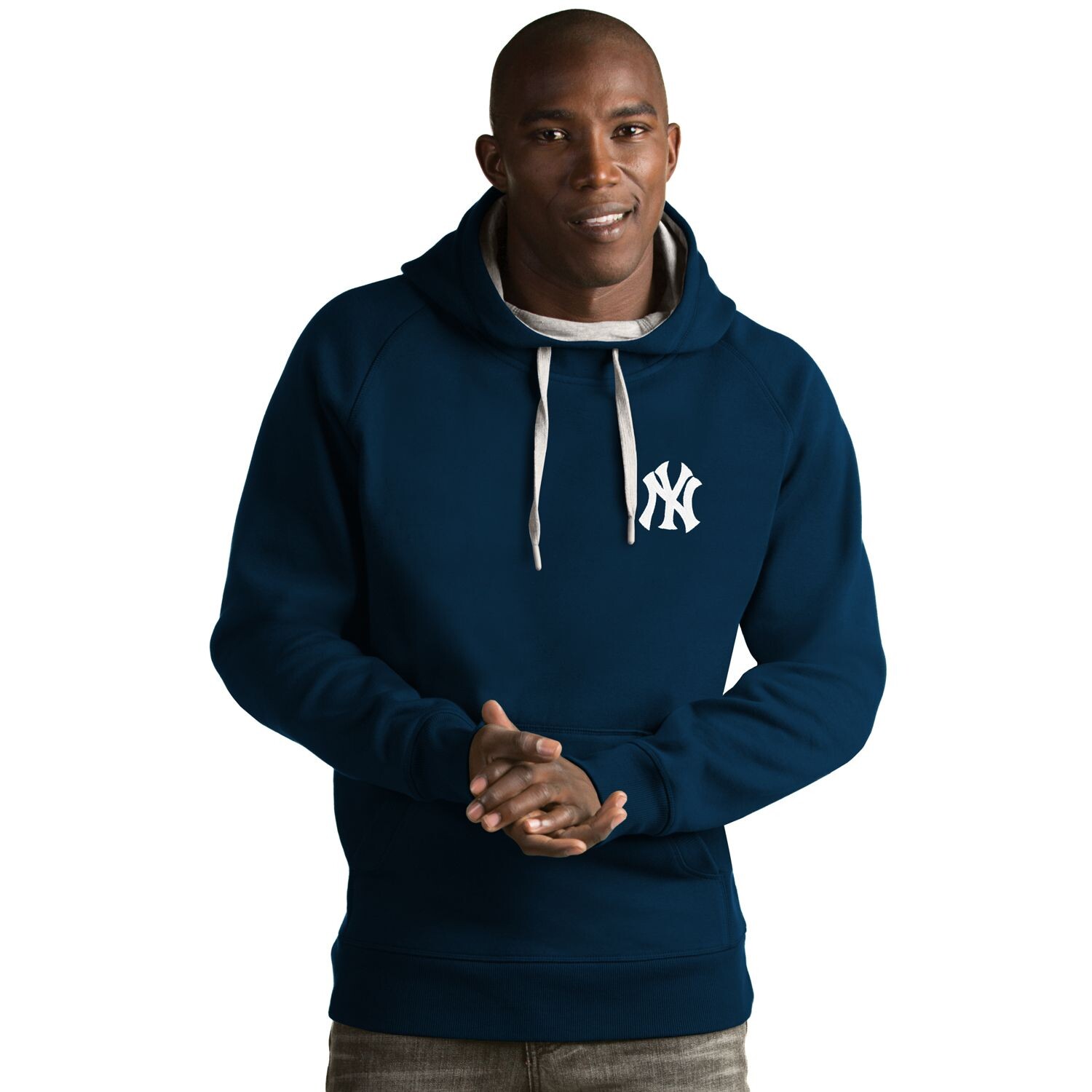 

Мужская толстовка с капюшоном New York Yankees Victory Antigua