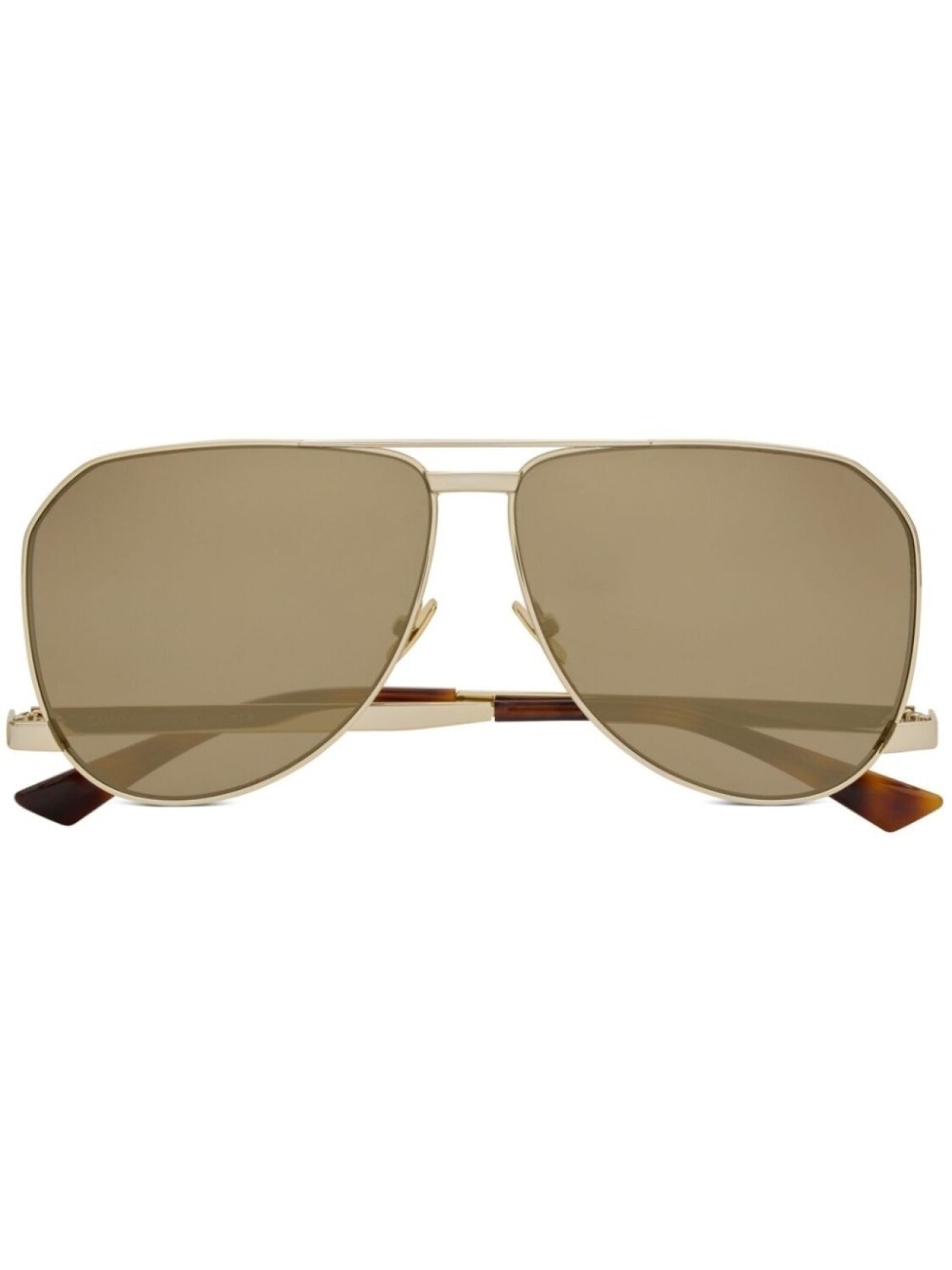 

Saint Laurent Eyewear солнцезащитные очки-пилоты, золотистый