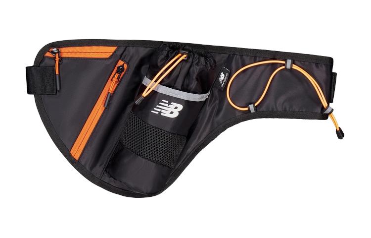 

Спортивная беговая сумка для взрослых удобная New Balance, черный