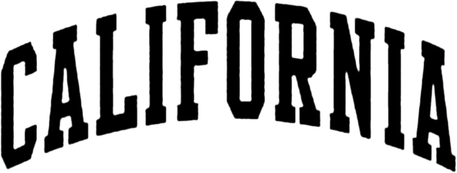 Generic Толстовки California для девочек-подростков, с круглым вырезом, с буквенным принтом, с длинным рукавом, повседневные пуловеры, одежда для детей от 3 до 12 лет, черный — фото 4