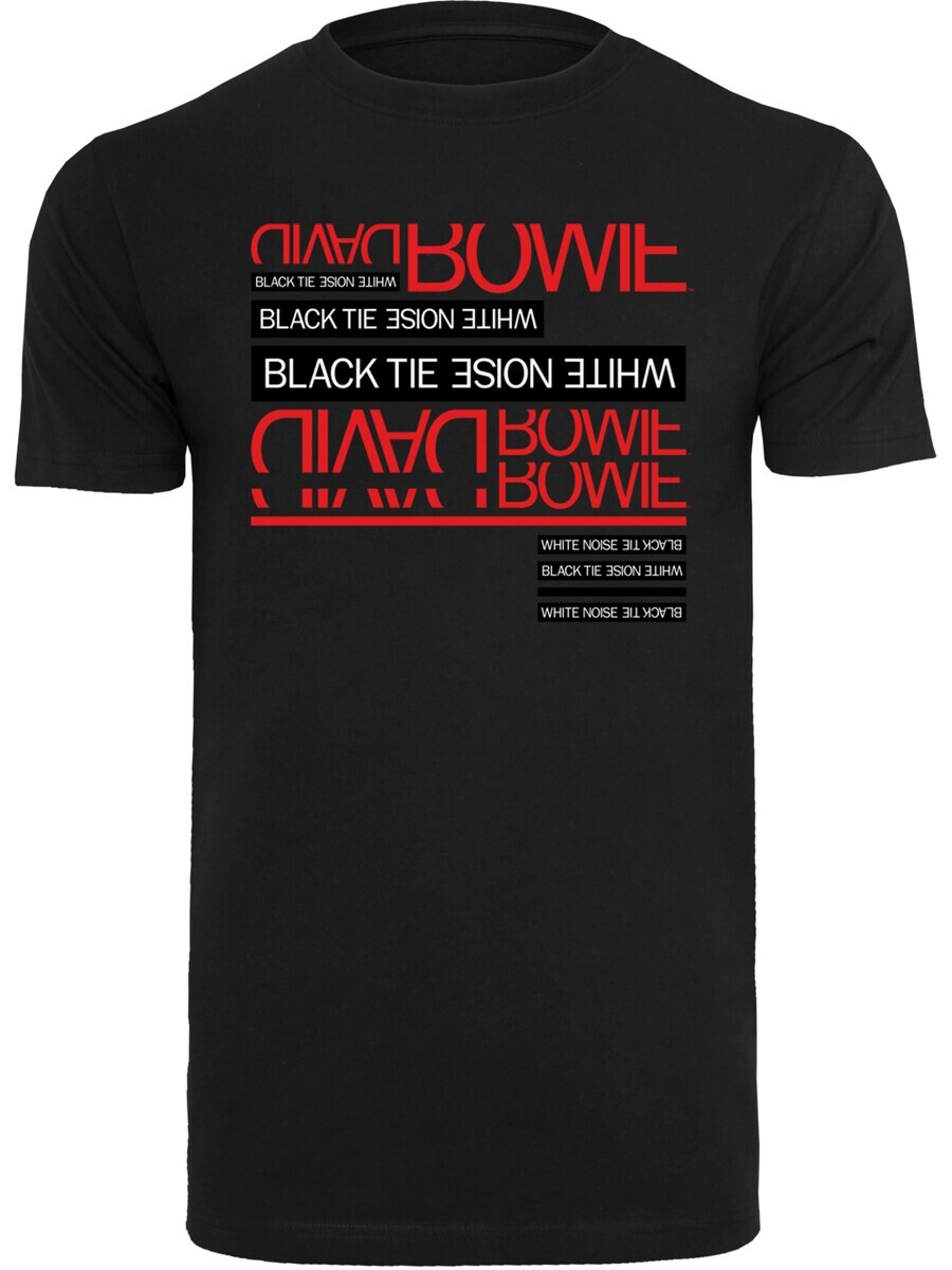 

Футболка F4NT4STIC David Bowie Black Tie White Noise, красный/черный