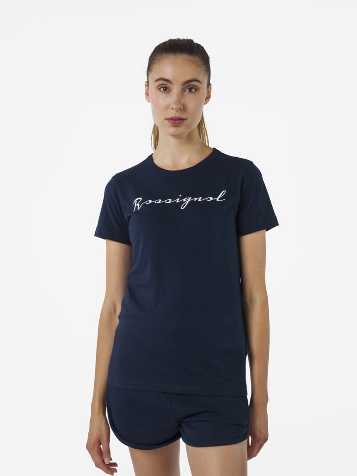 

ROSSIGNOL Футболка "Logo Rossi" темно-синего цвета, Синий, ROSSIGNOL Футболка "Logo Rossi" темно-синего цвета