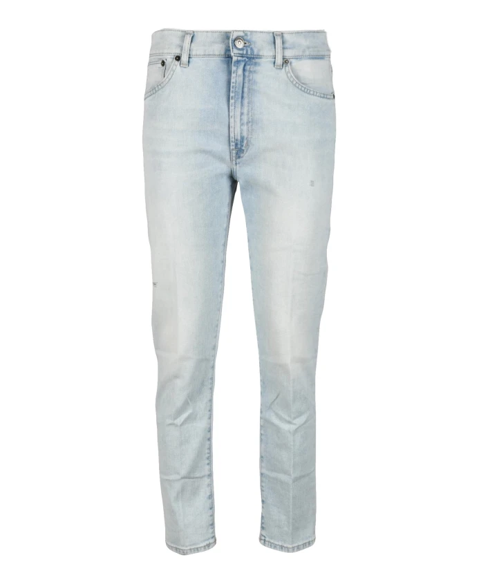 

Узкие джинсы на молнии Dondup, синий