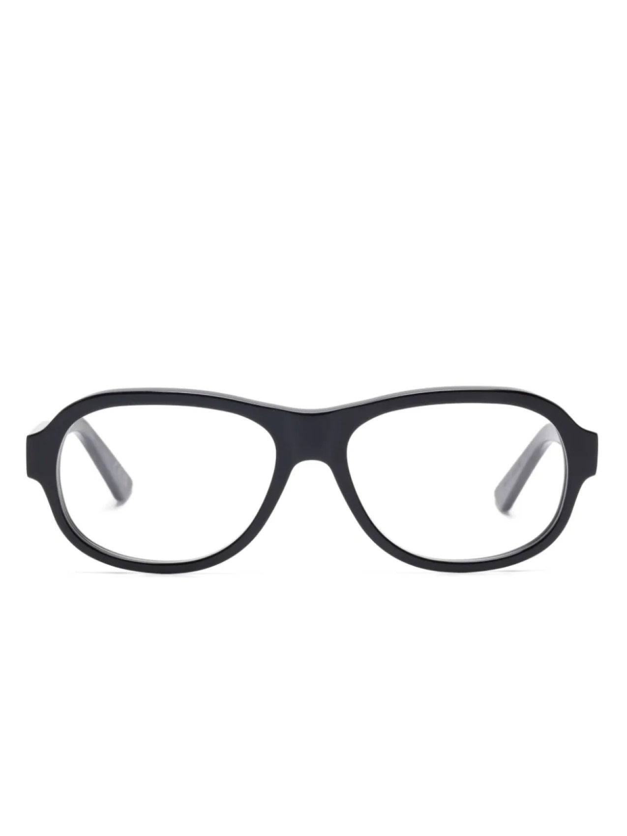 

Очки в овальной оправе Marni Eyewear, черный