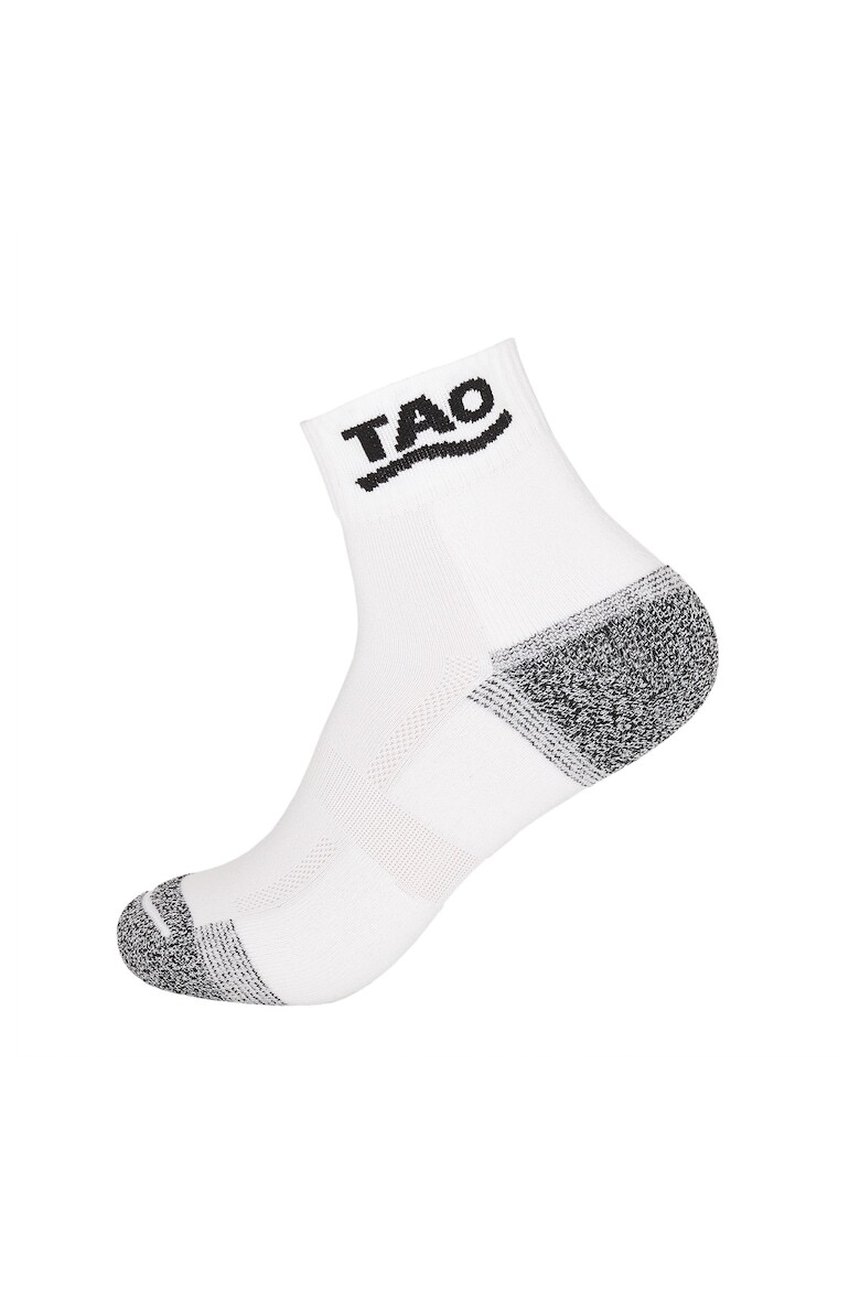 

Короткие носки для бега с логотипом Tao, белый