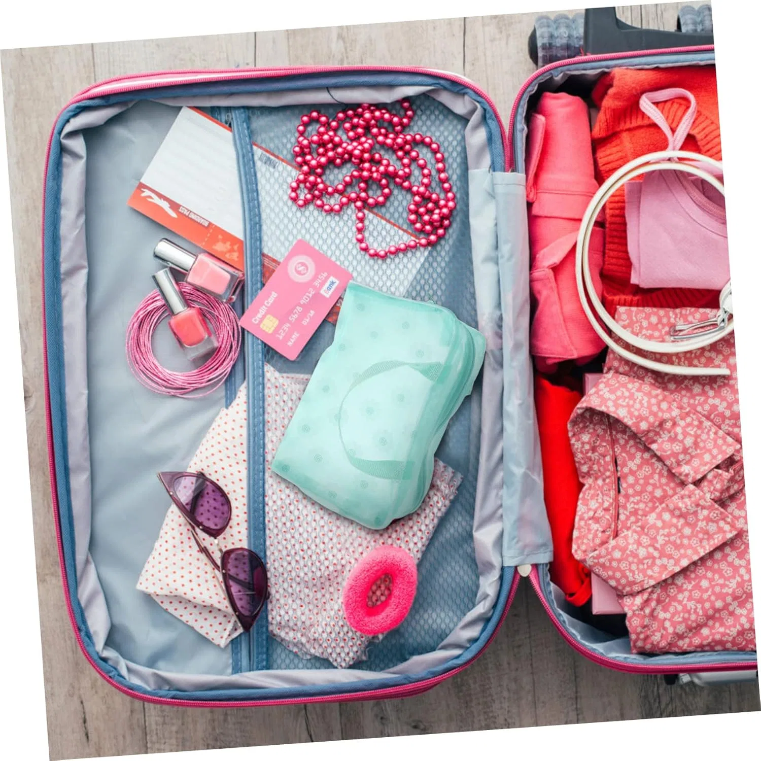 Косметичка дорожная Beavorty, 25 предметов, ассорти — фото 3
