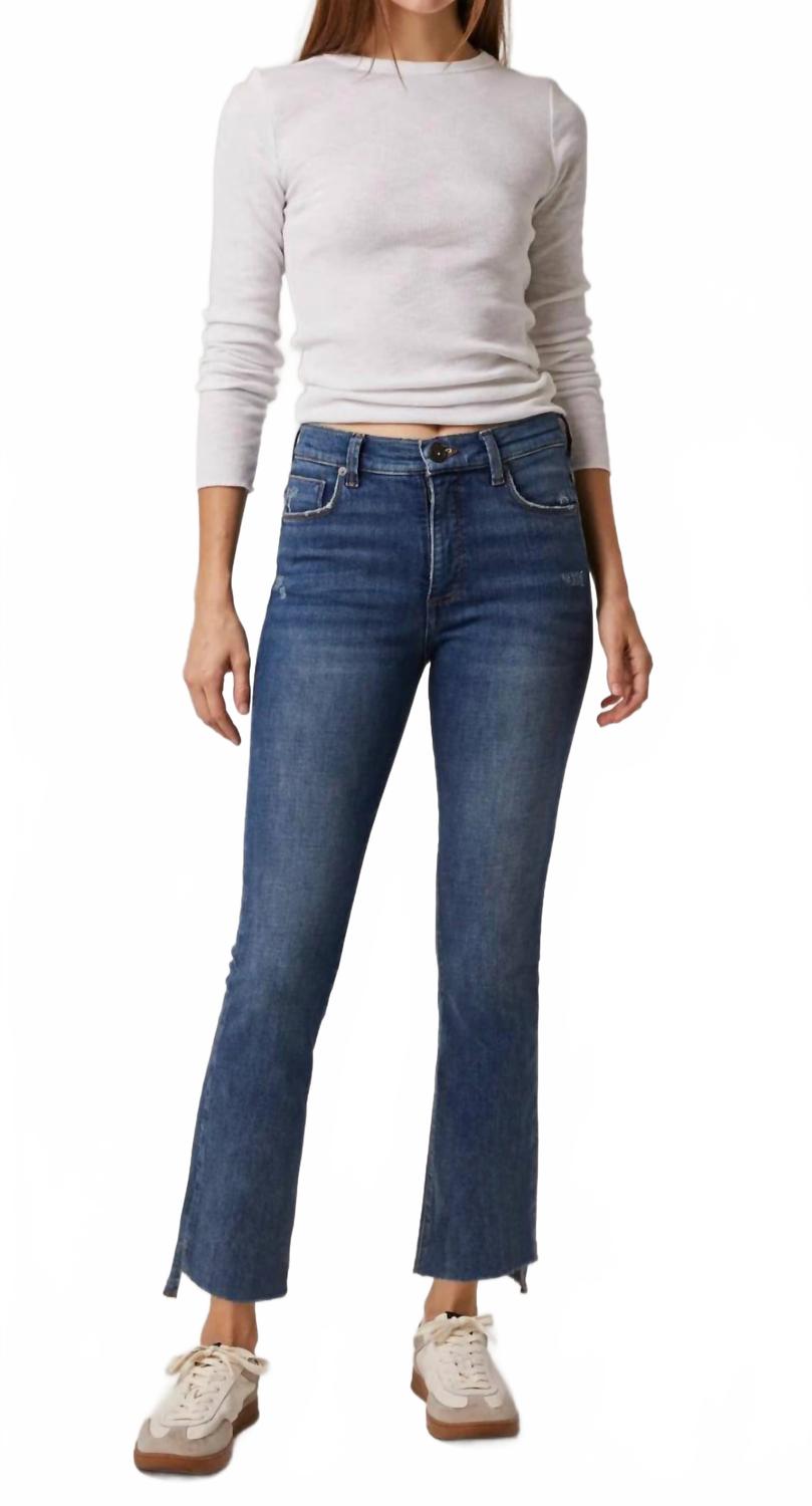 

Джинсы Daniel High Rise Slim Kick Flare в среднем оттенке Jefferson Edyson, Medium Jefferson