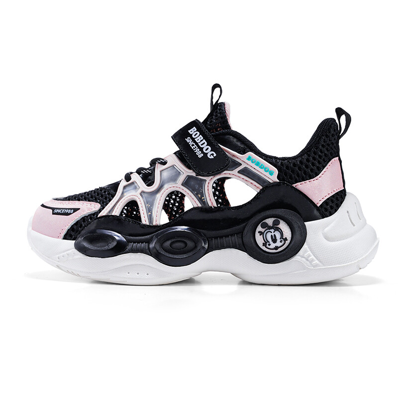 

Кроссовки BOBDOG Kids Lifestyle Shoes Kids Low-top, черный/зеленый