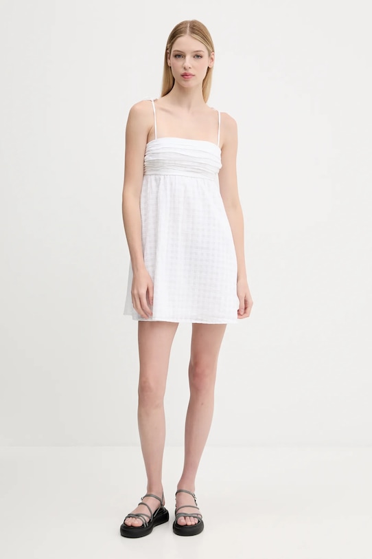 

Хлопковое платье Hollister Co., белый