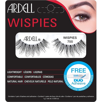 

Wispies 700 Черные накладные ресницы, Ardell