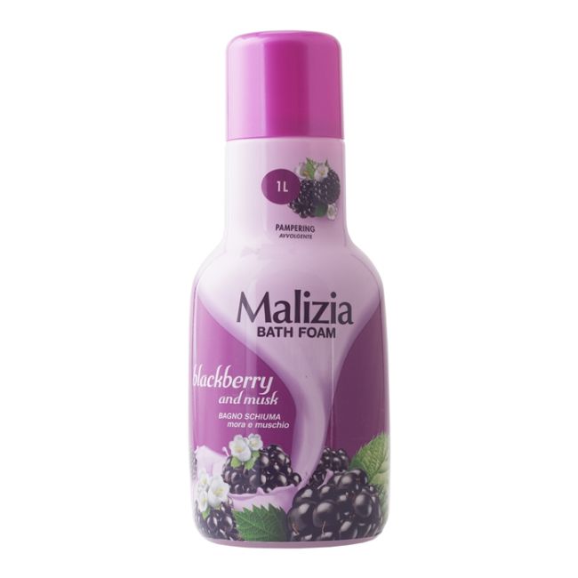 

Пена для ванны с ежевикой Malizia, 1000 мл