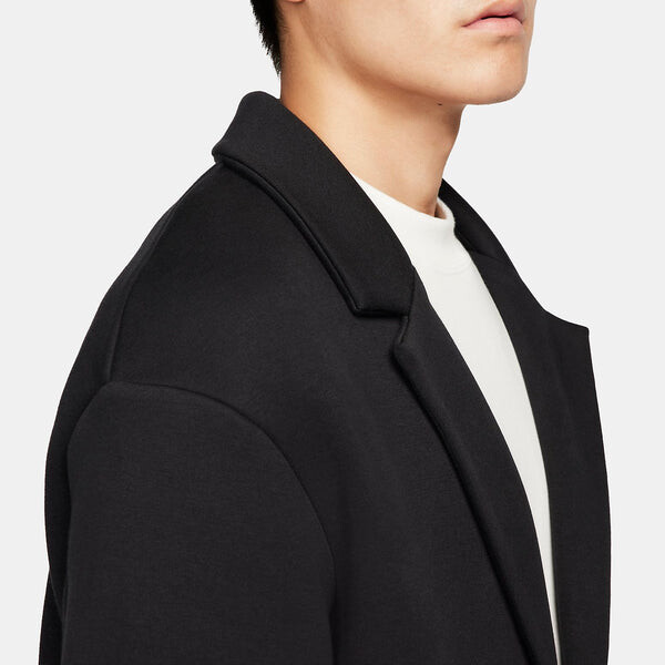 Куртка Nike Sportswear Tech Fleece Reimagined Loose Fit Trench Coat 'Black', черный — фото 3