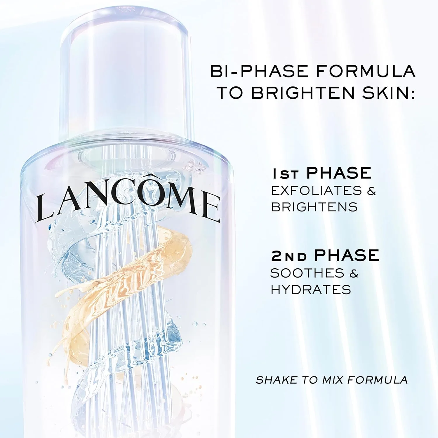 Лосьон для лица Lancôme Clarifique Double Treatment Essence с салициловой, гликолевой и молочной кислотами для отшелушивания, осветления и увлажнения — фото 3