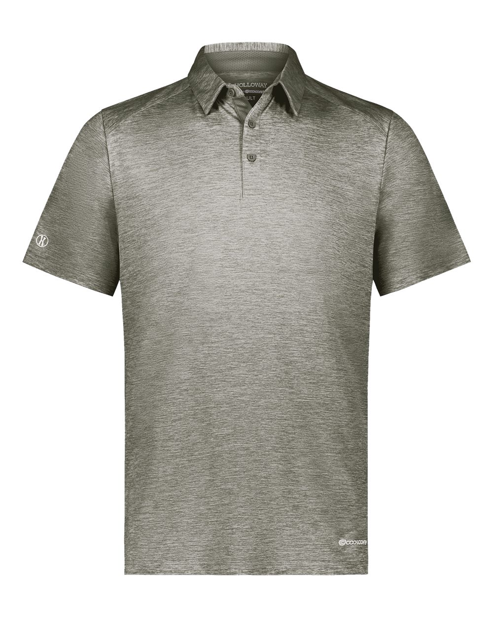 

Поло CoolCore Electrify Holloway, цвет olive heather