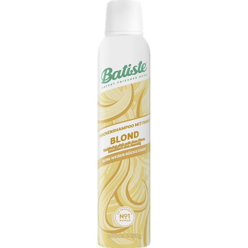 

Сухой шампунь с цветом блонд Batiste, 200 ml