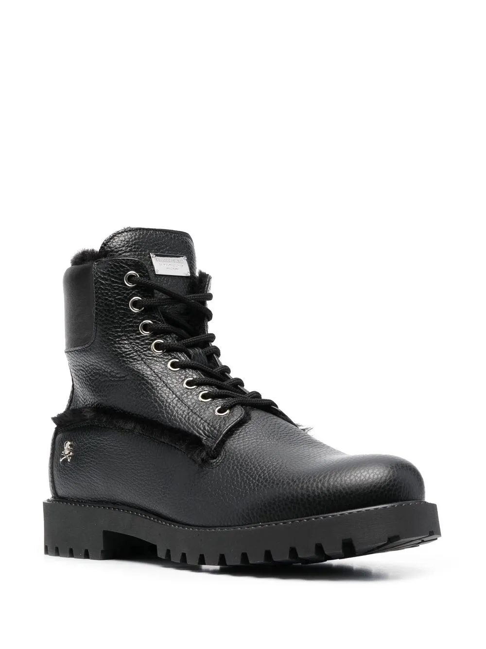 Ботинки The Hunter с подкладкой из овчины Philipp Plein, черный — фото 2