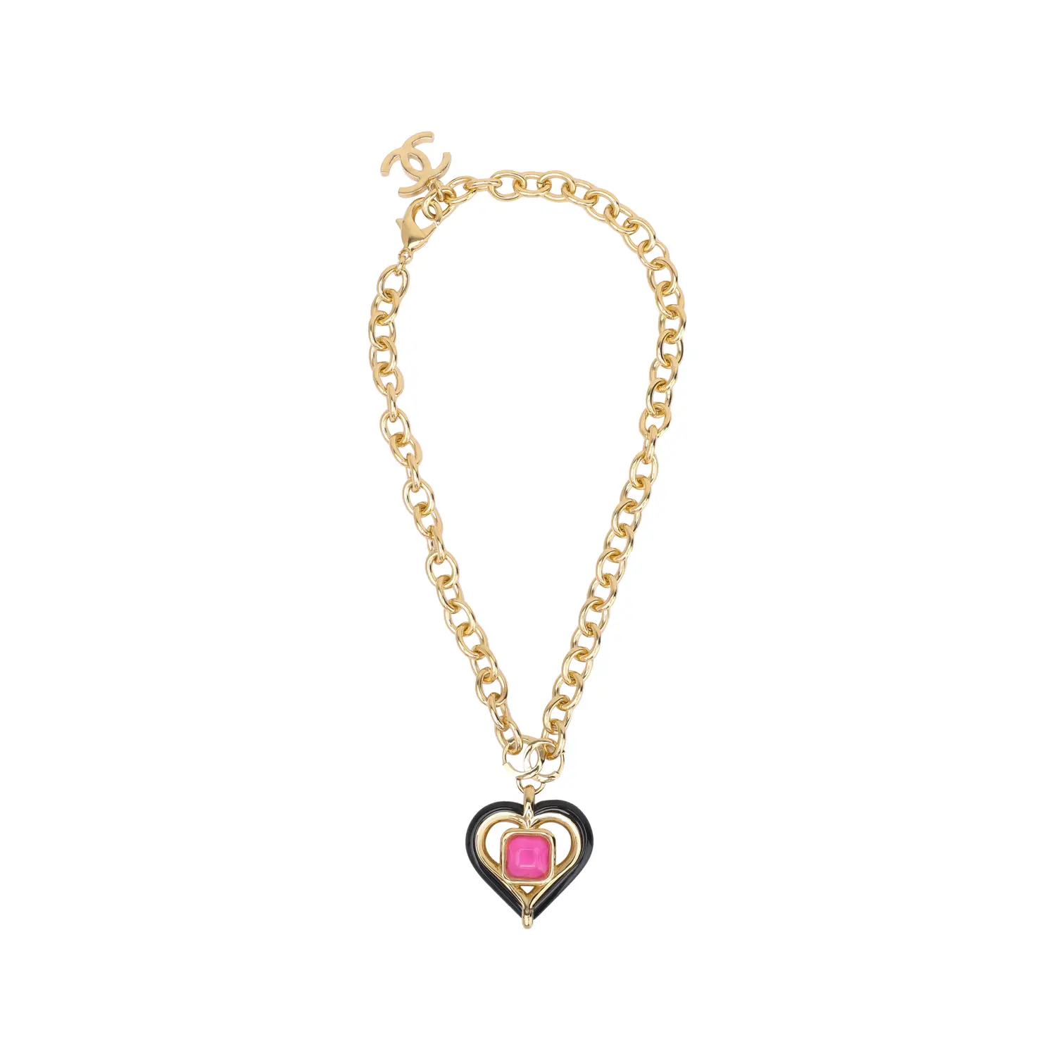 

Двойное колье Alloy для женщин золотое CHANEL, золотой