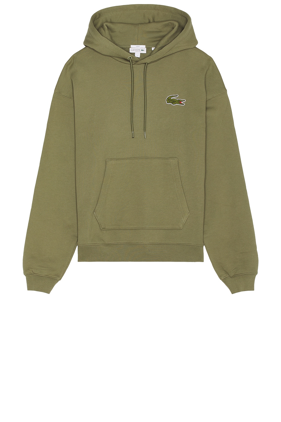 

Толстовка свободного кроя Lacoste, хаки
