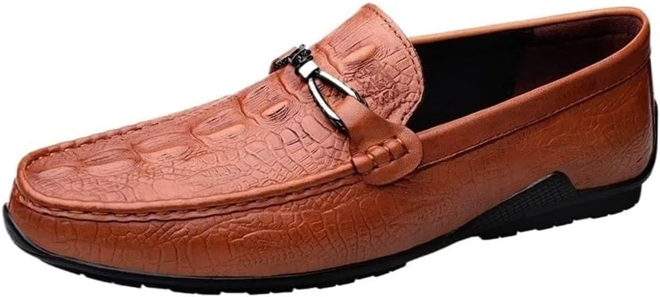 Лоферы кожаные мужские, Brown DHFIRUFSHLO