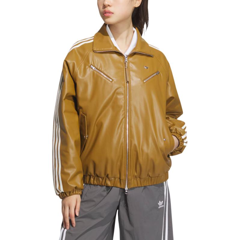 ADICOLOR FW24 SPORT PUL JACKET Куртка женская Bronze Strata Adidas Originals — фото 3