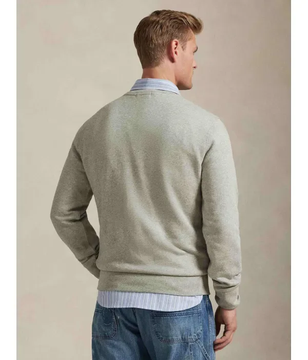 Сезонная толстовка classic fit Polo Ralph Lauren, серый — фото 3