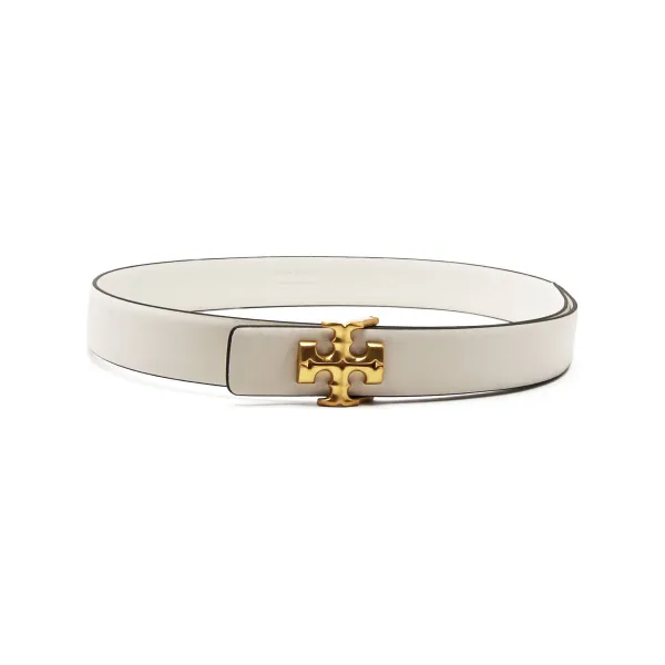 

Ремень кожаный 1" кира Tory Burch, белый