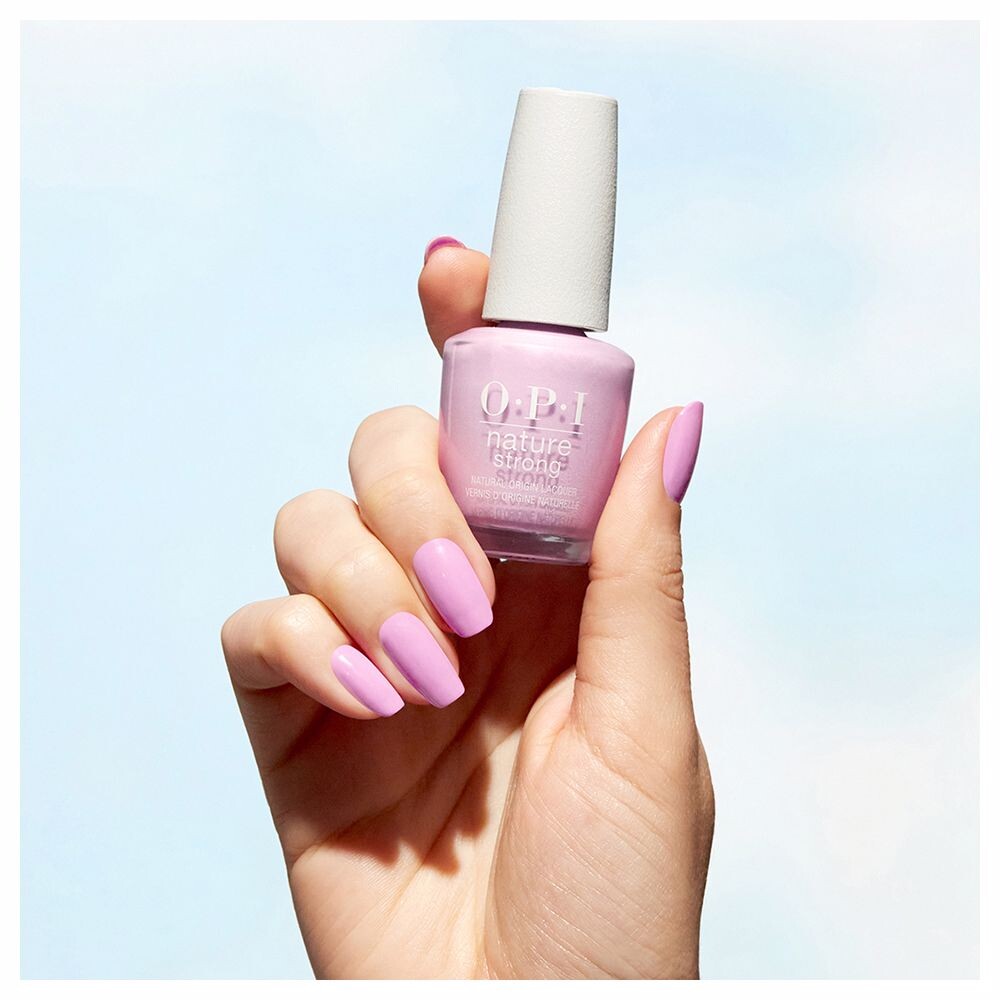 Лак для ногтей Nature strong nail lacquer Opi, 15 мл, Natural Mauvement — фото 2