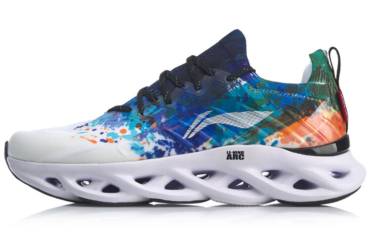 

Кроссовки Li Ning Arc для бега мужские с низким верхом белого цвета Lining